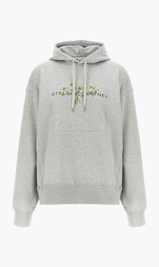 FLORAL EMBROIDERY SMC HOODIE