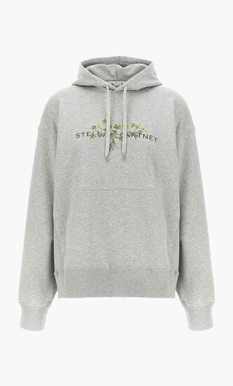 FLORAL EMBROIDERY SMC HOODIE