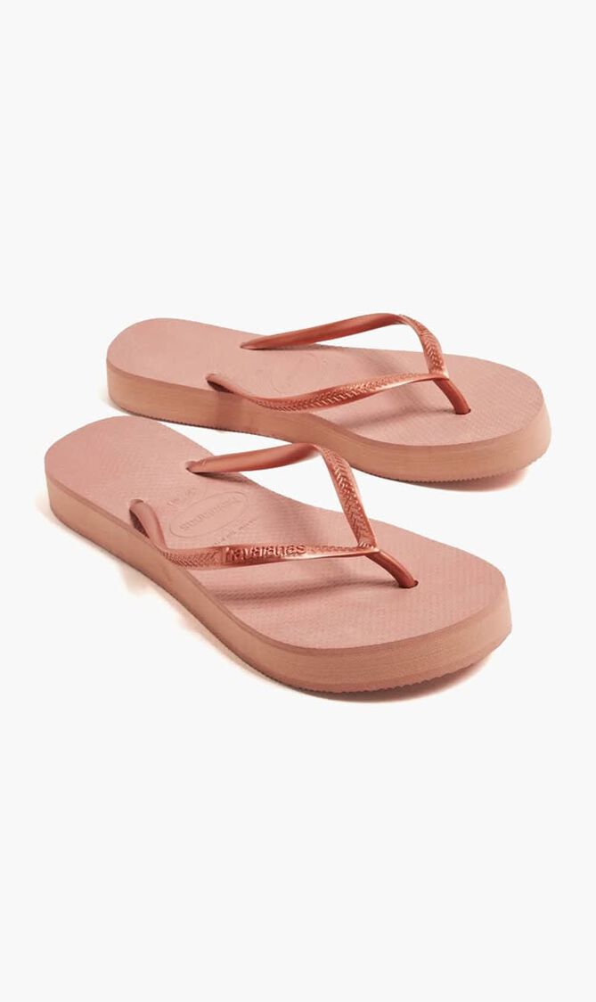Slim flip flops