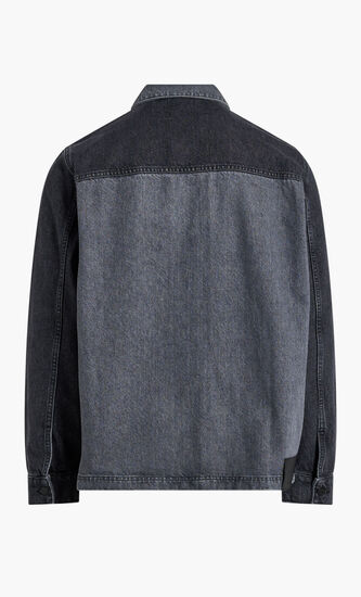 LOGO KNIT TAPE ZIP UP HOODIE
