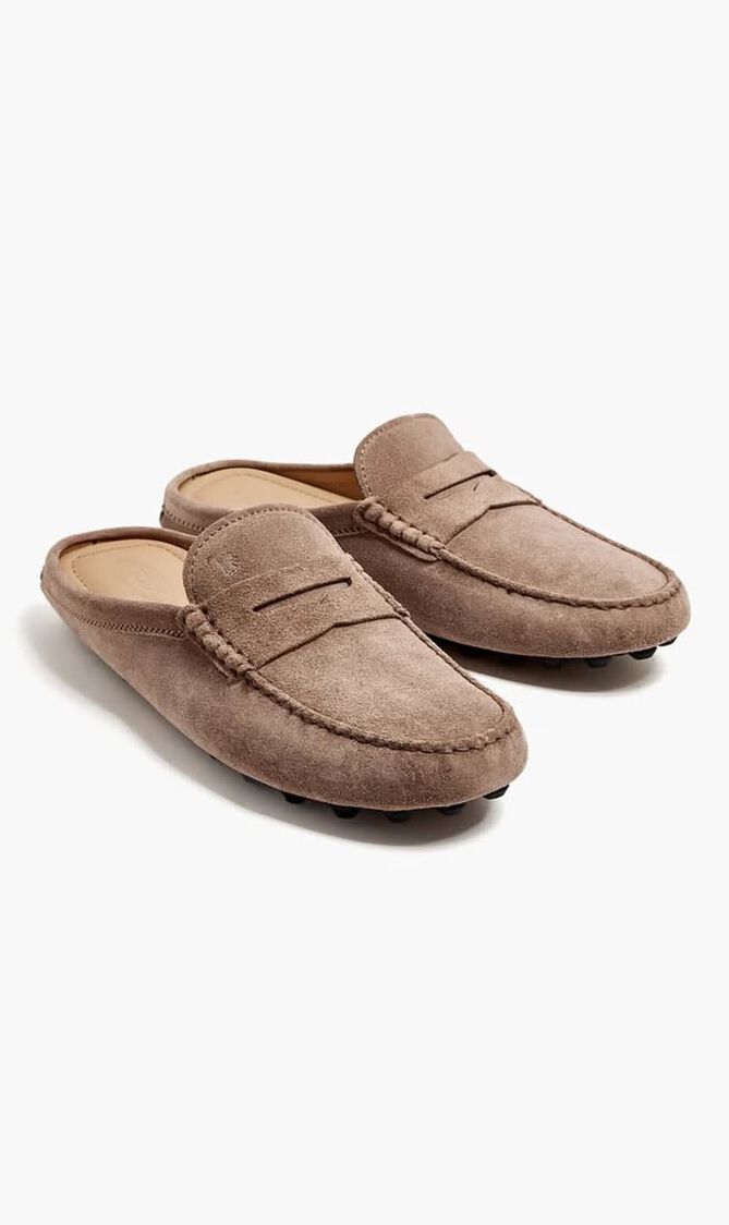 Gommino Bubble Suede Mules