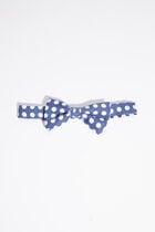 White Dots Bow Tie