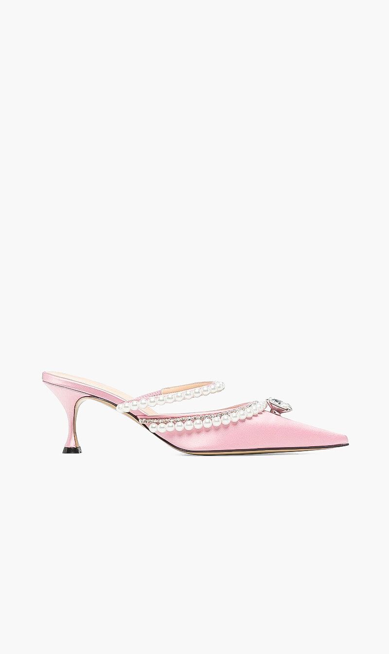 Diamond top kitten heels