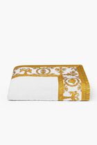 Contrast Border Bath Towel