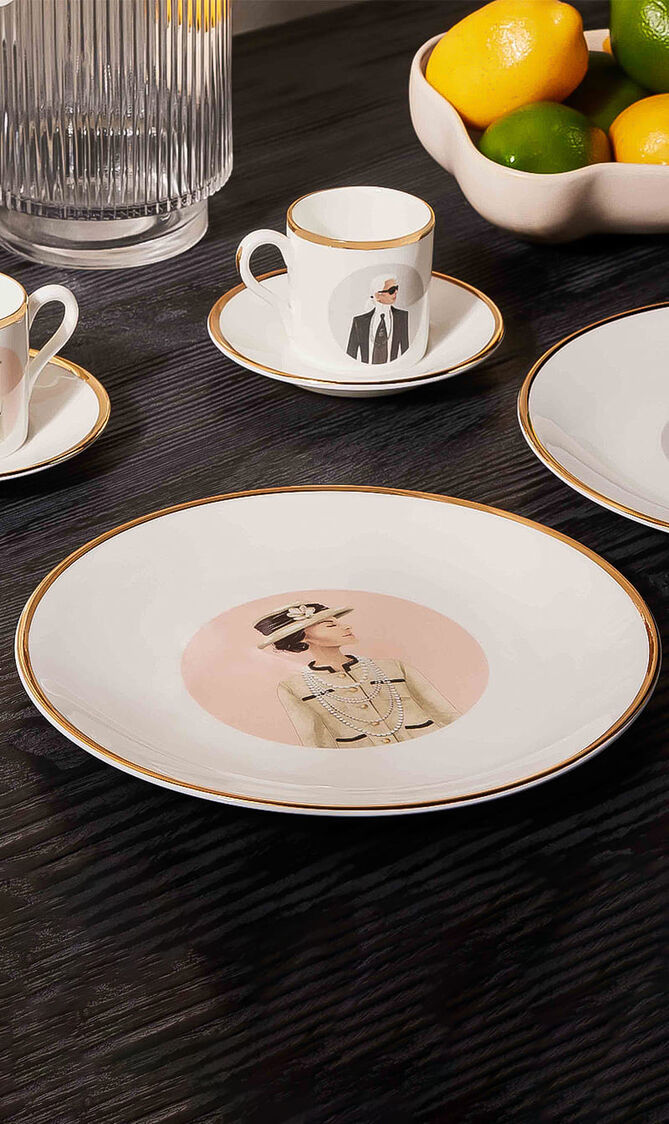 طبق الحلويات كوكو - 21 سم