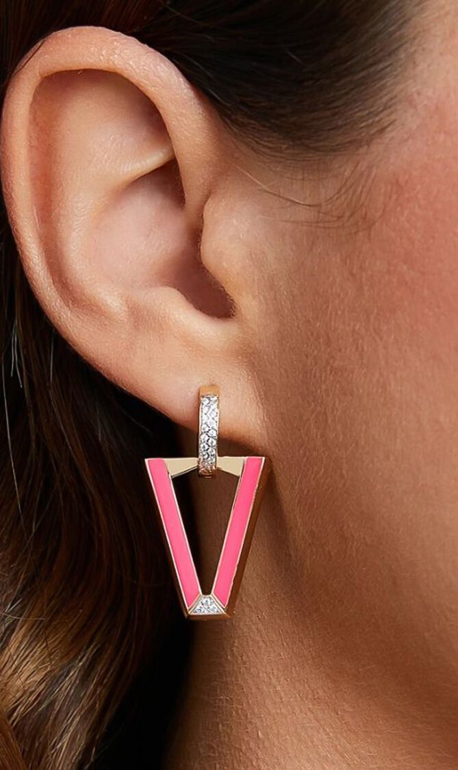 Uali Fucsia (Single Earring)