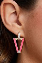 Uali Fucsia (Single Earring)