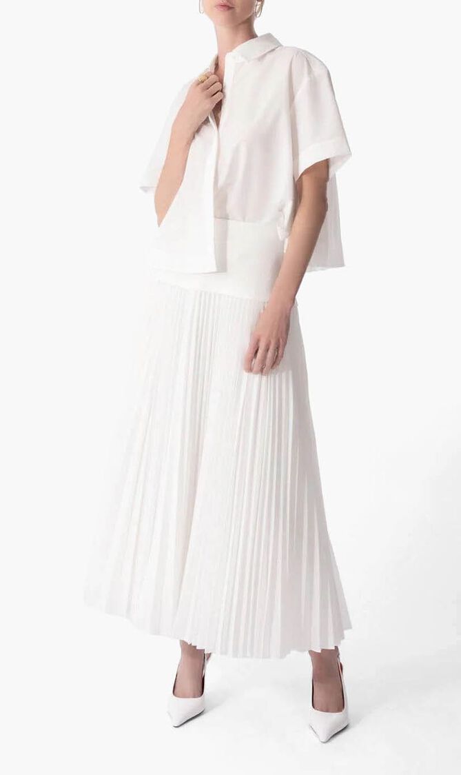 BERNIE S S PLEATED SHIRT