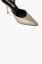 Gala Shimmer Strap Pumps