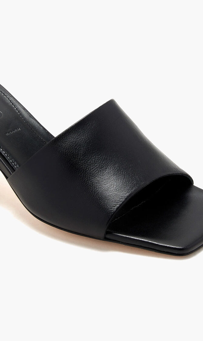 JESSIE NAPPA LEATHER BLACK
