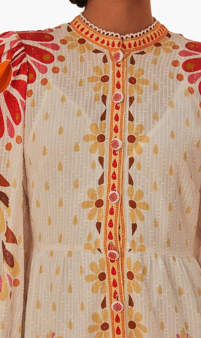 Ainika Flowers Maxi Dress