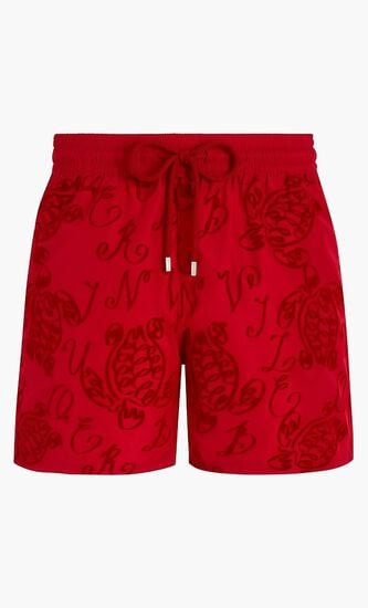 Ultra Light and Packable Ribbons Turtle Swim Shorts