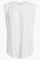 Sleeveless Crewneck Top