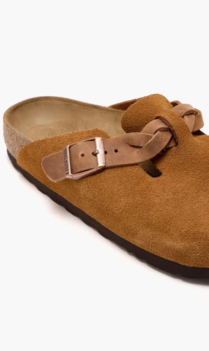 Boston Braided Narrow-width Clogs