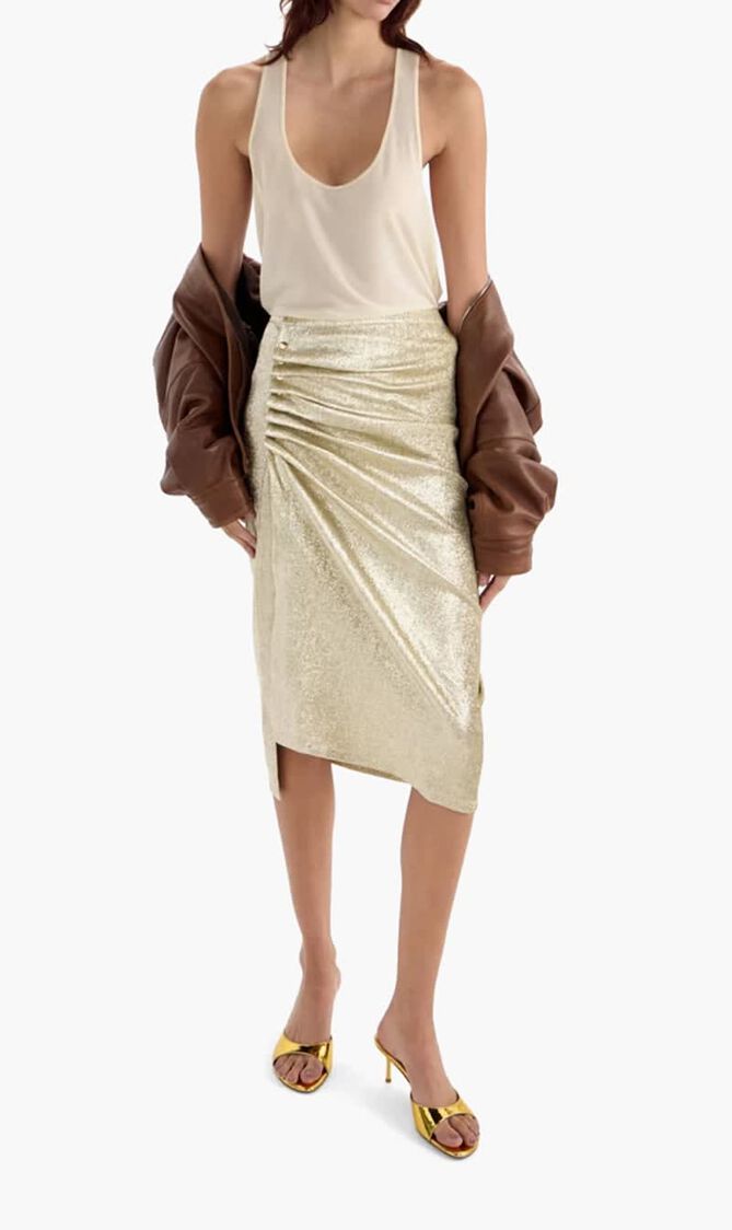 AMINA MUADDI Jeanne slippers