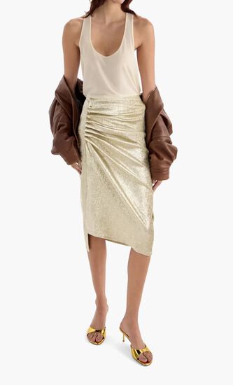 AMINA MUADDI Jeanne slippers