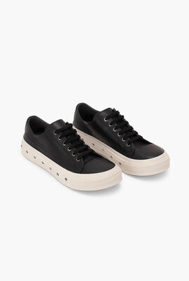 Bunny Trim Studded Sneakers