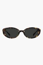 Tortoiseshell Oval Sunglasses