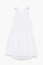 DRESS POPELINE + STARFISH EMBROIDERY