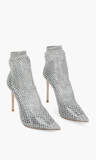 Embellished Crystal Heels