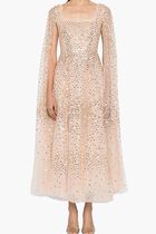 Cape Sleeve Dress