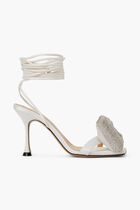 NICOLE PUFFED BOW SANDALS
