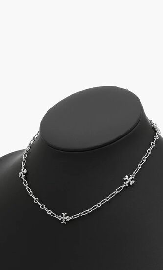 Roxanne Chain Striped Delicate Necklace