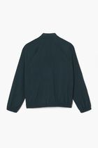 Recycled Fiber Colourblock Zipped Jacket