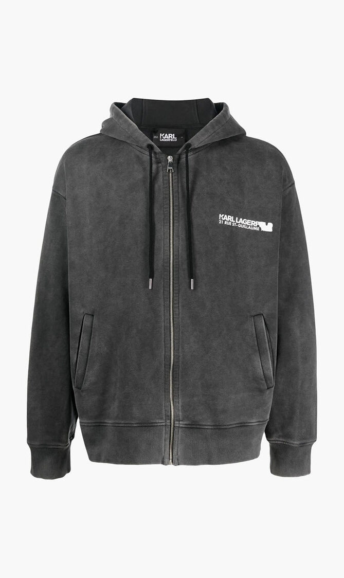 Rue St-Guillaume Zip-Up Hoodie