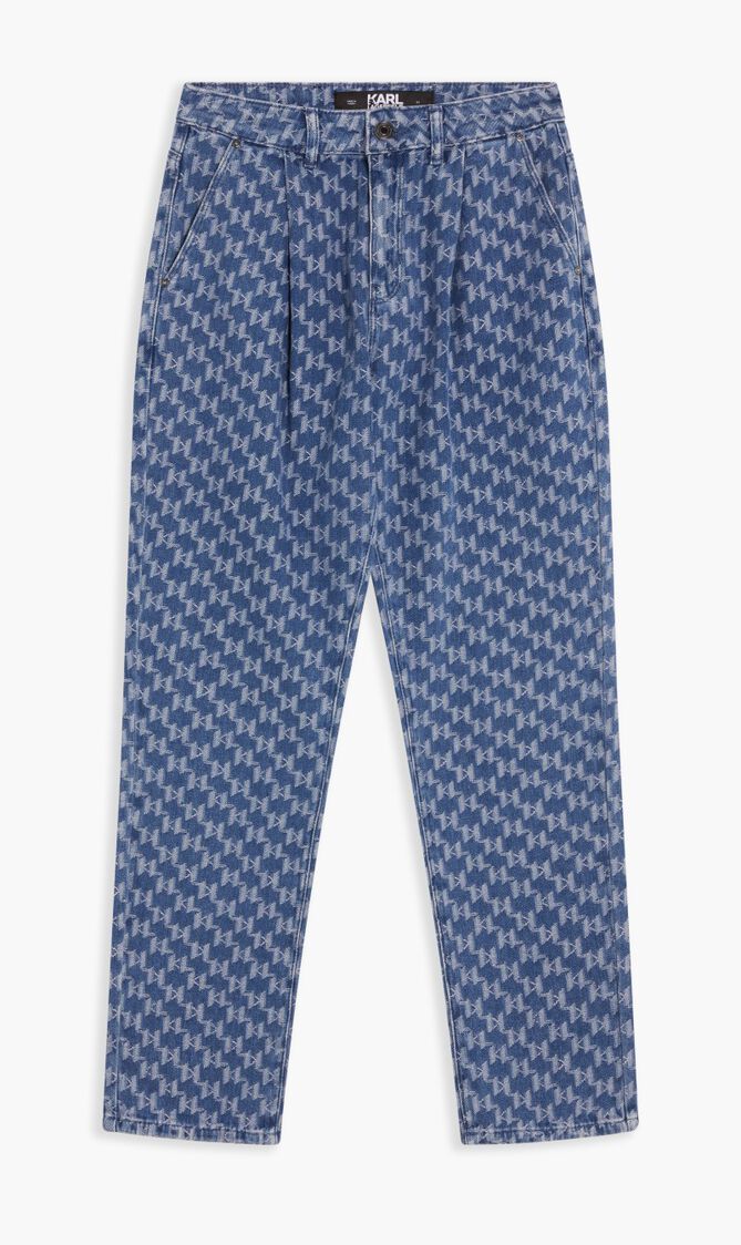 TAPERED MONOGRAM JCQ DENIMS