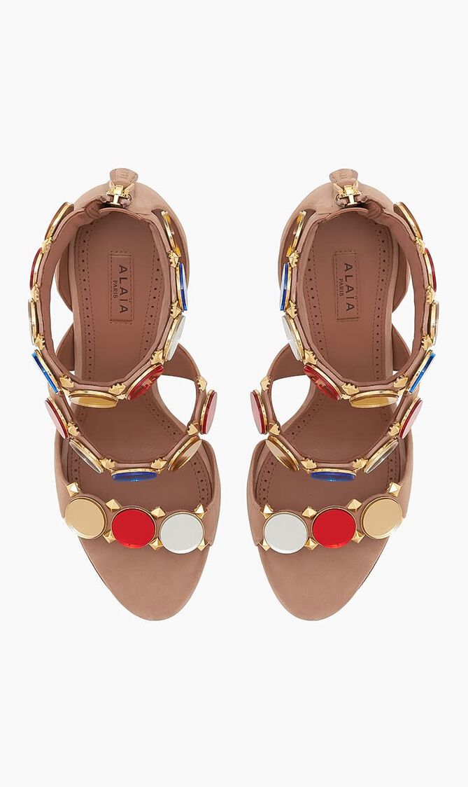 La Bombe Suede Sandals