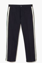 Straight Fit Contrast Stripe Chinos