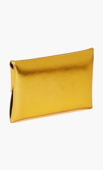 Folded Coin Laminated Leather Purse