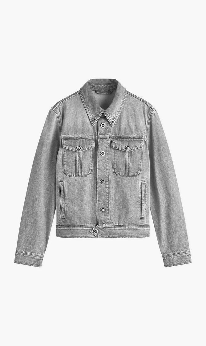 Stone Wash Denim Jacket