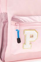 Chenille Sparkle Letter 'P' patch