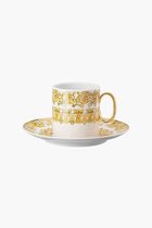 VSC MEDUSA RHAPSODY  CUP/SAUCER 4 TALL
