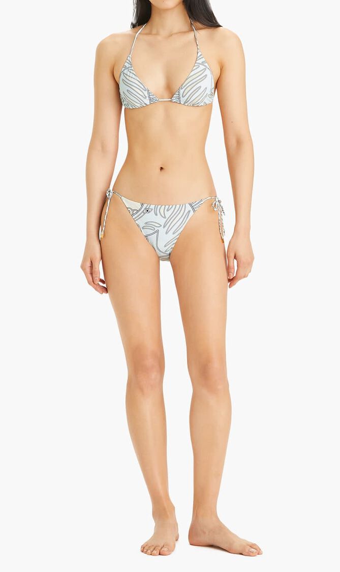 PRINTED STRING BIKINI BOTTOM