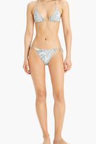 PRINTED STRING BIKINI BOTTOM