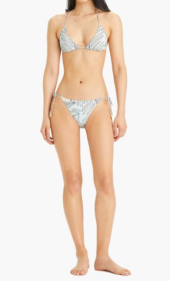 PRINTED STRING BIKINI BOTTOM
