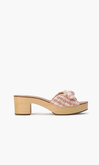 REGINA CLOG SLIDE SANDAL