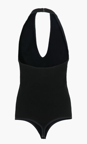 Cross Halter Bodysuit