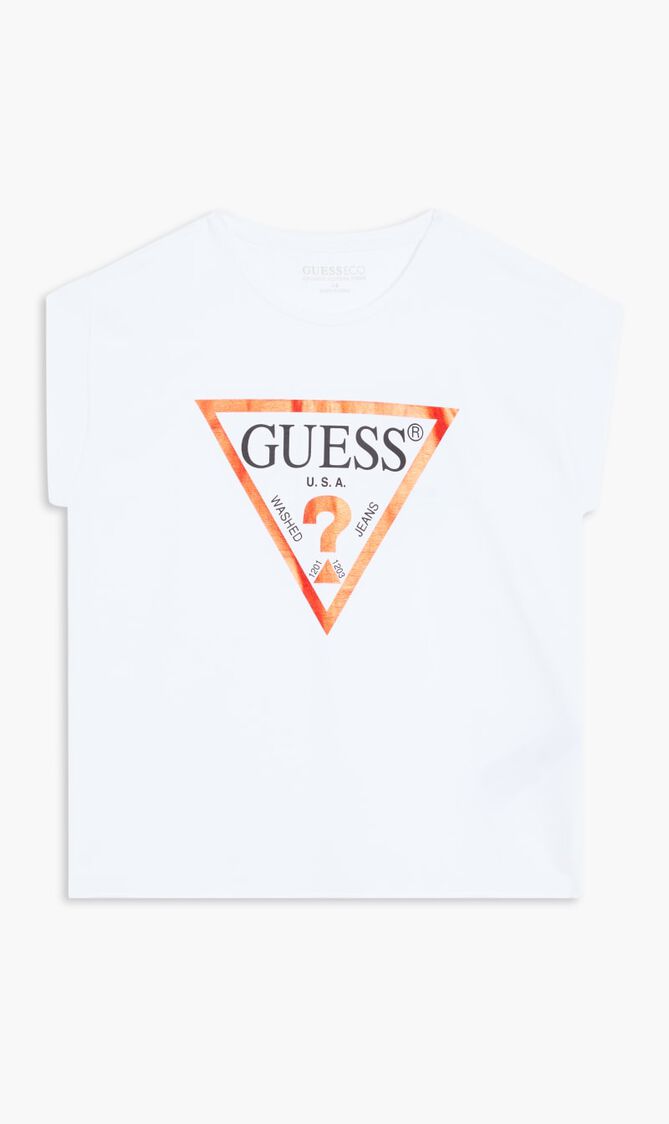 Crew Neck Logo Tshirt