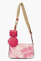 Palm Jacquard Crossbody