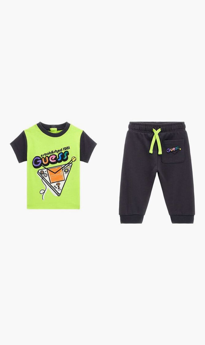 SET SS T-SHIRT+ACTIVE PANTS
