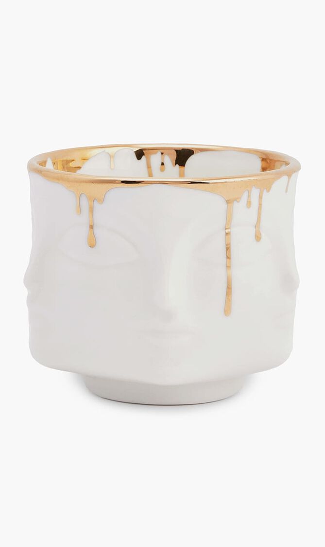 Gilded Dora Maar Condiment Bowl White
