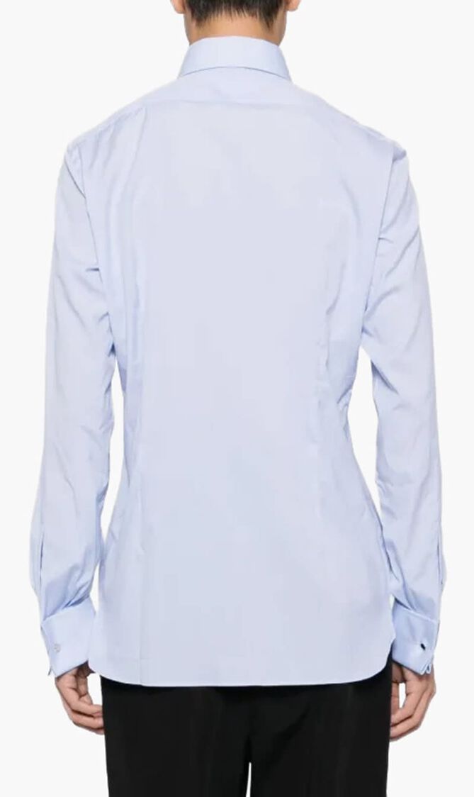 Gingham Check Pattern Shirt