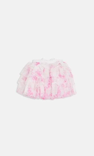 ABBIE ROSES TULLE SKIRT SNOWDROP PINK