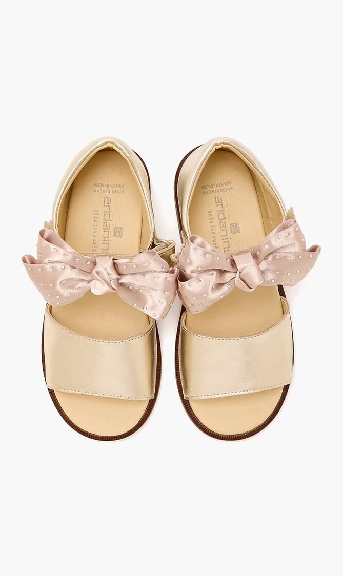Bow Embellished Sandals