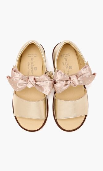 Bow Embellished Sandals