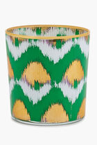 Ikat Tumbler Glass